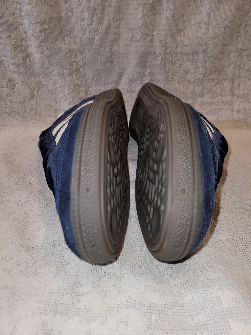 Adidas Handball Spezial Men's Size 8 Athletic Shoes Blue Off Gum White Sneakers - Picture 13 of 16